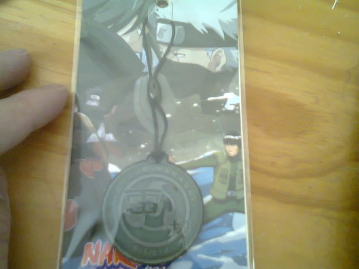 naruto necklace keyring x3