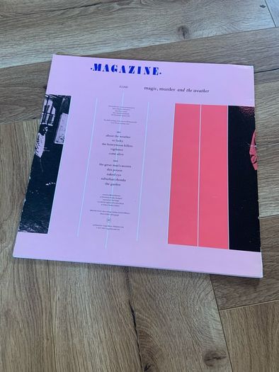 Magazine - Magic, Murder & The Weather Vinyl Record LP
