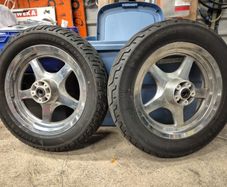 Harley 5 spoke Thunderstar wheels