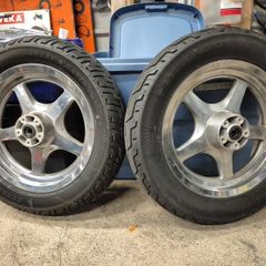 Harley 5 spoke Thunderstar wheels