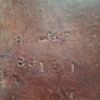 IRISH ARMY officer  Short Leather & bucket Spats Numbered Could Be 1946  ? Image 3