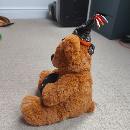Halloween teddy bear, 22cm