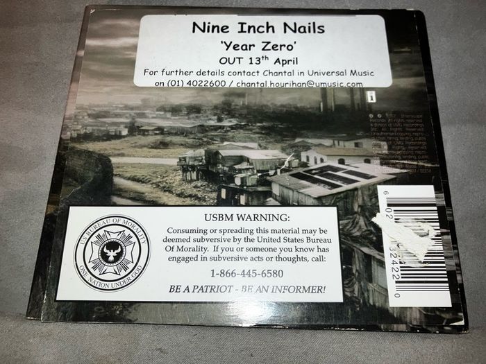 nine  inch  nails  year zero    CD