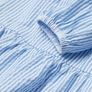 Girls Girls stunning Sold Out New NWT blue and white candy stripe dress H&M 10 11 Image 5