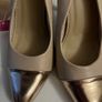 Nude & Gold Heels Image 3