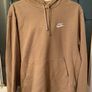 Nike Sportswear Club Fleece Pullover Hoodie, unisex, light brown, beige Image 2