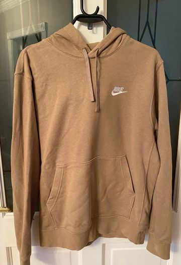 Nike Sportswear Club Fleece Pullover Hoodie, unisex, light brown, beige