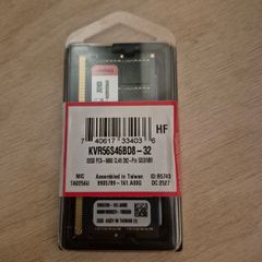 DDR5 32GB 5600MHZ SODIMM Kingston Memory Sealed