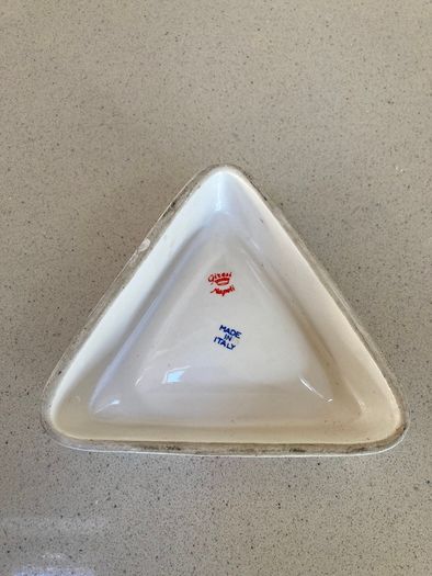 Cinzano Ashtray Ceramic Rare