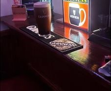 Complete home bar with Guinness Tap