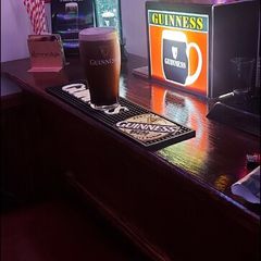 Complete home bar with Guinness Tap