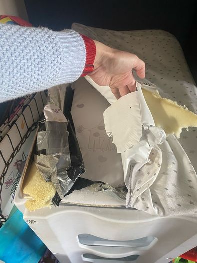 baby changing unit