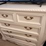 French hand carved solid wooden dresser Image 2