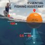 Smart WIFI Sonar Fish Finder, 80M Wireless Distance Range, 60M Depth Range, Sonar Frequency 125Khz/330Khz Fishing Sounder, Wireless Echo Sounder Detect Finder Fishing for Lake Sea Fishing Support OS& Android Image 9