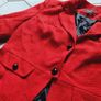 Marks & Spencer Suit Wool Red Jacket Skirt Size 16 Image 4