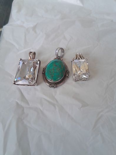 3 silver pendant
