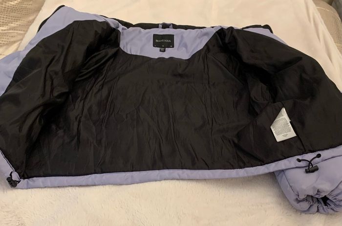 Lilac Puffer Jacket