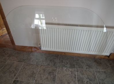 Table glass protector top