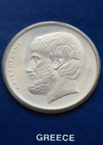 Greece 1976 Vintage Coin Stamp cover BUNC