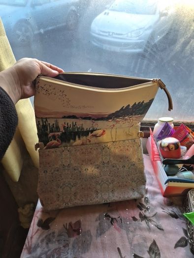 Scarlet Flamingo Handbag