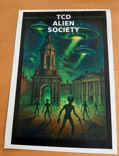 DU Alien Soc. poster