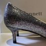 New 38 LK Bennett Audrey Kitten Heel Courts Image 7