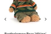 New JELLYCAT Bartholomew Bear Hiking