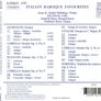 Italian Baroque Favourites. CD. Free Postage! Image 2