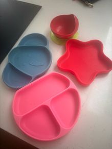 Free kids silicone plates