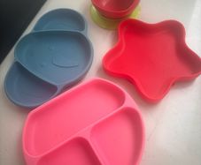 Free kids silicone plates