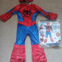 Spiderman Halloween Costume - Age 3 to 4