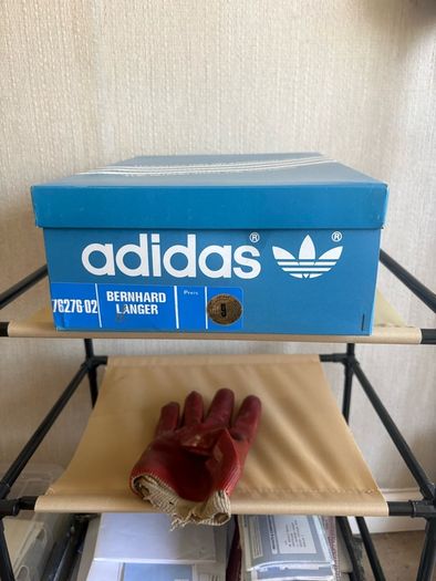 Vintage Adidas Bernhard Langer Golf Shoes Unworn Boxed Size 9