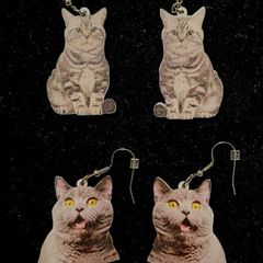 Cat Earrings Lot