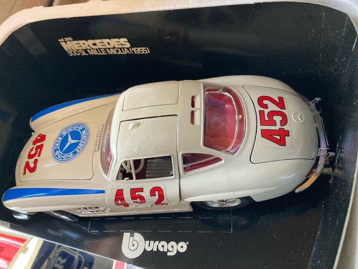 Mercedes 300 SL Mille Miglia 1/18 Burago