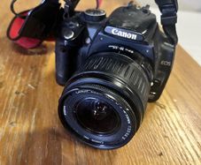 Canon EOS 350D and 18 to 55mm Lens