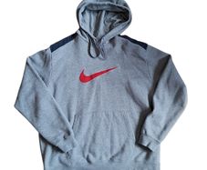 NIKE Hoodie with Mesh Panels, XL
