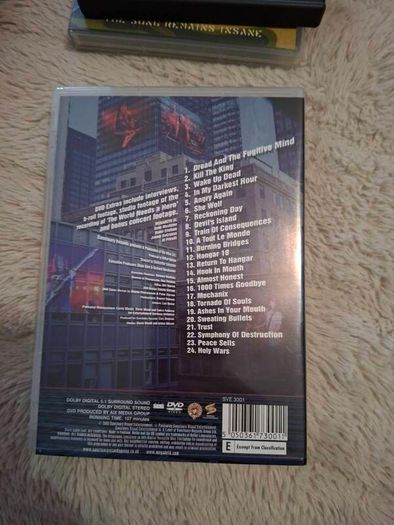 Metal  Rock DVD Bundle Soulfly, Sepultura, Megadeth, Evanescence