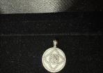 diamond MOP pendant