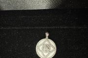 diamond MOP pendant