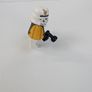 100% Lego STAR WARS - Stormtrooper (Tatooine) with Orange Pauldron - Mini Figure Image 2