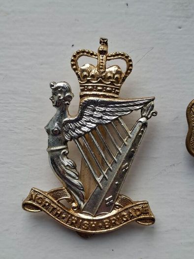 Irish Military Cap Badges