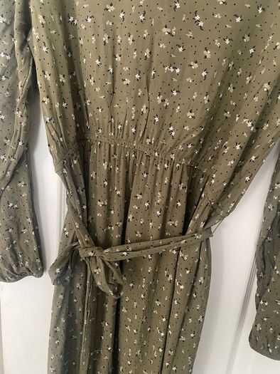 Midi Khaki dress