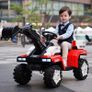 Kids Electric Ride-On Excavator 6V Construction Digger with Lights & Music Image 3
