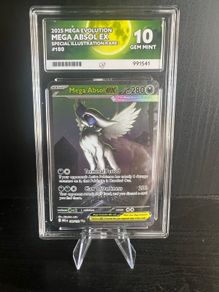 Mega Absol EX #180 ACE 10 Graded Pokemon Card
