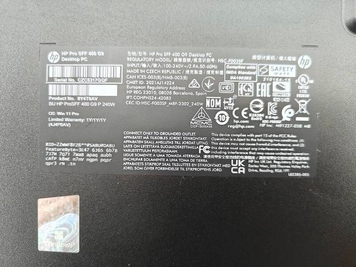 Hp Pro Sff 400 G9