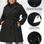 Brand New Hanna Nikole Women's Plus Size Wool Coat Double-Breasted - Image 2