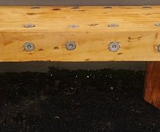 Rustic Floating Chunky Display Shelf