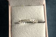 Sterling silver HHN designer ring - band