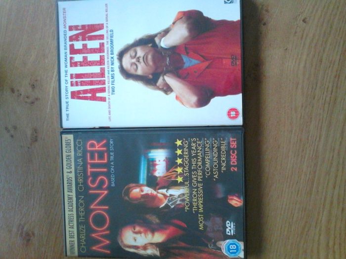 Monster 2 disc set plus 2 aileen documentary films