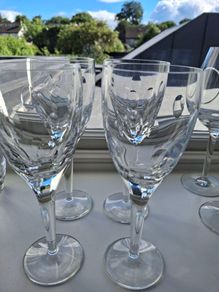 John Rocha Waterford Crystal Imprint Red Wine Glasses x 4